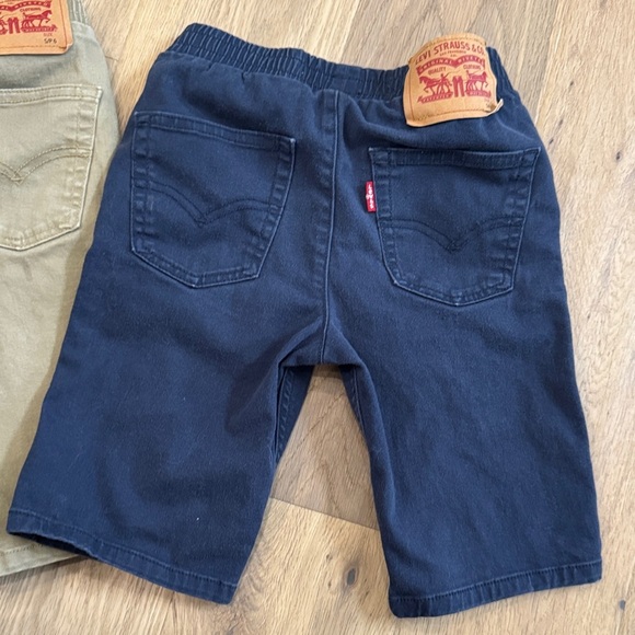 Levi's Kids Black and Tan Shorts Duo - Picture 4 of 8